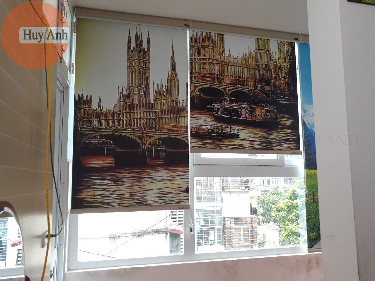 rèm cuốn tranh giá rẻ tại hà nội lắp cho chung cư an bình city phạm văn đồng